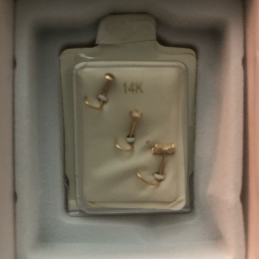 Nose Ring 14K Gold